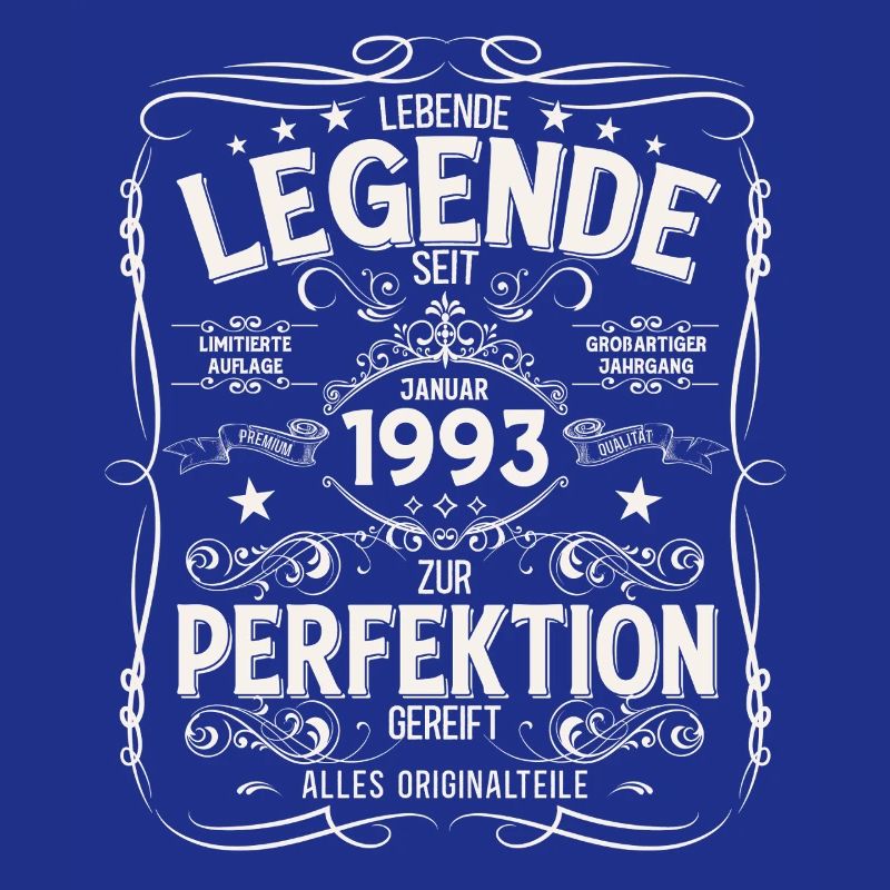 Légende du 33e anniversaire janvier 1993