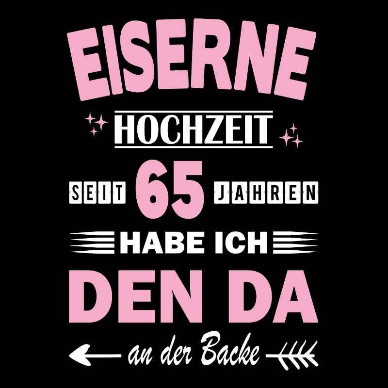 65 Jahre Beziehung Jahrestag Hochzeitstag Eiserne