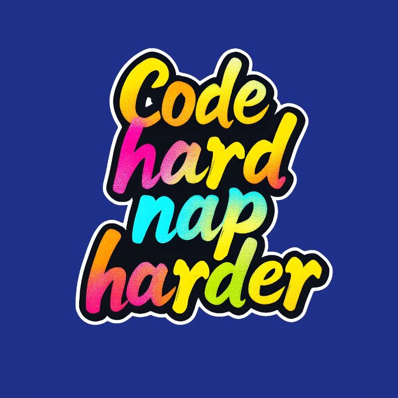 Code Hard Nickerchen Härter Lustiger Programmierer Tee