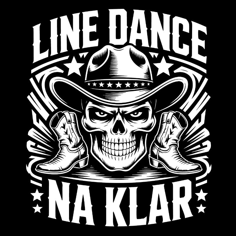 Line Dance Totenkopf Cowboy