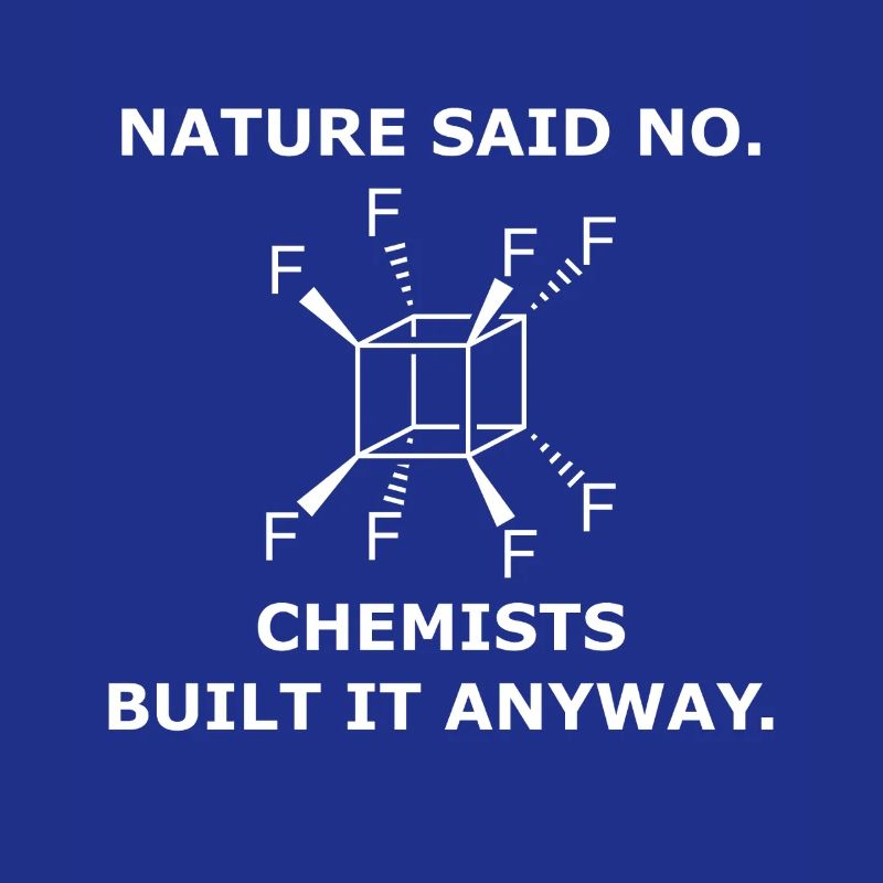 Molécule perfluoro-cubaine – Chimie Science