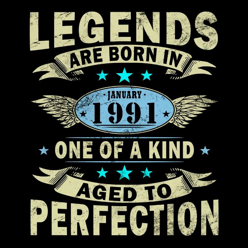 35th Birthday Legend January 1991