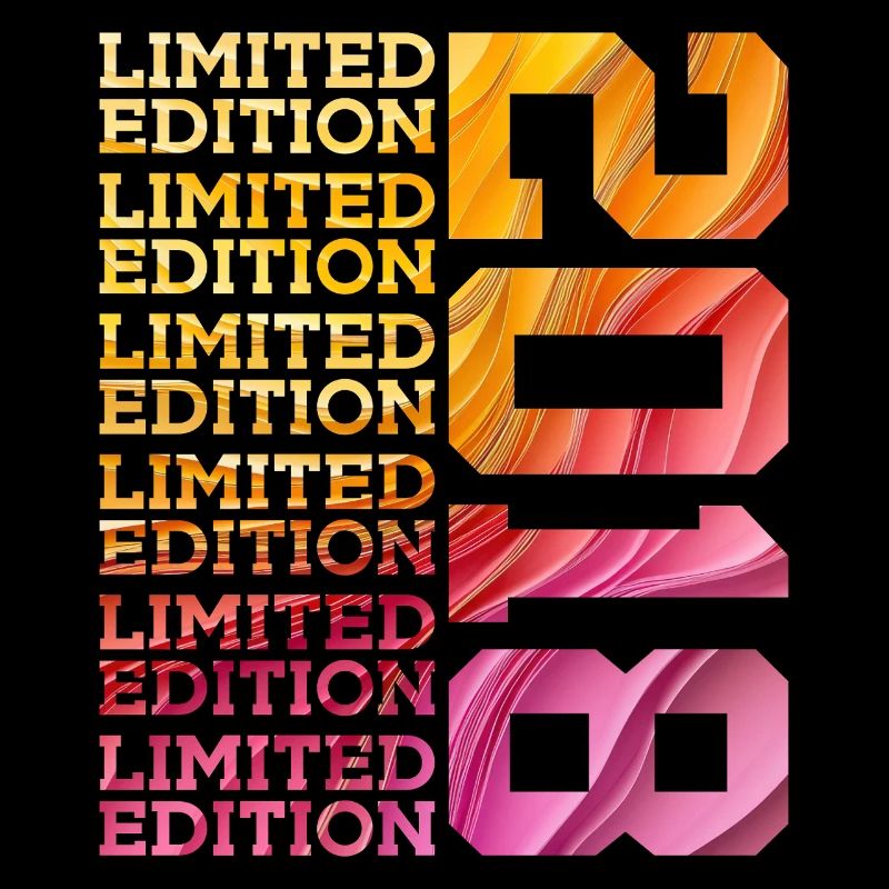 LIMITED EDITION 2018 8 YEARS 8TH BIRTHDAY
