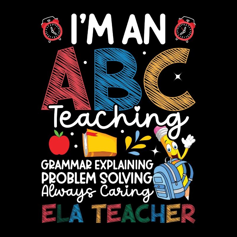  ELA Teacher Squad Team Crew English Language Arts