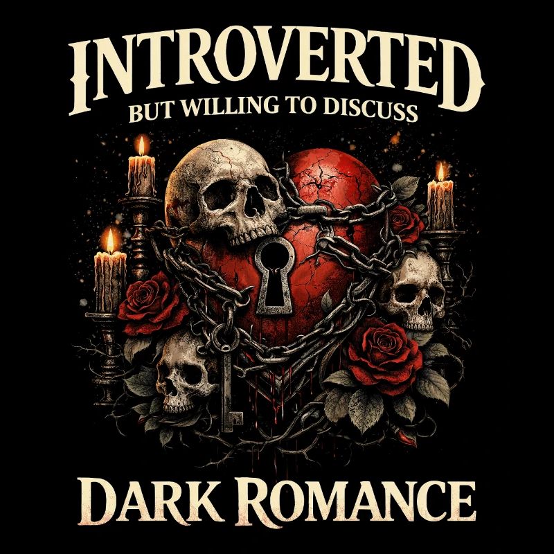 Introverti mais prêt à discuter de romance sombre