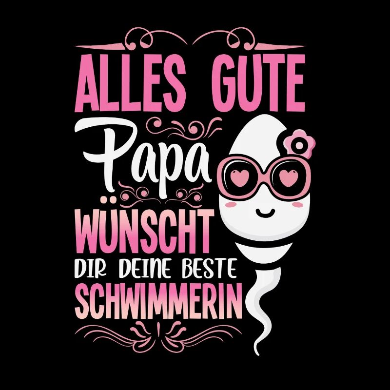 Alles Gute Papa wünscht dir dein bester Schwimmer