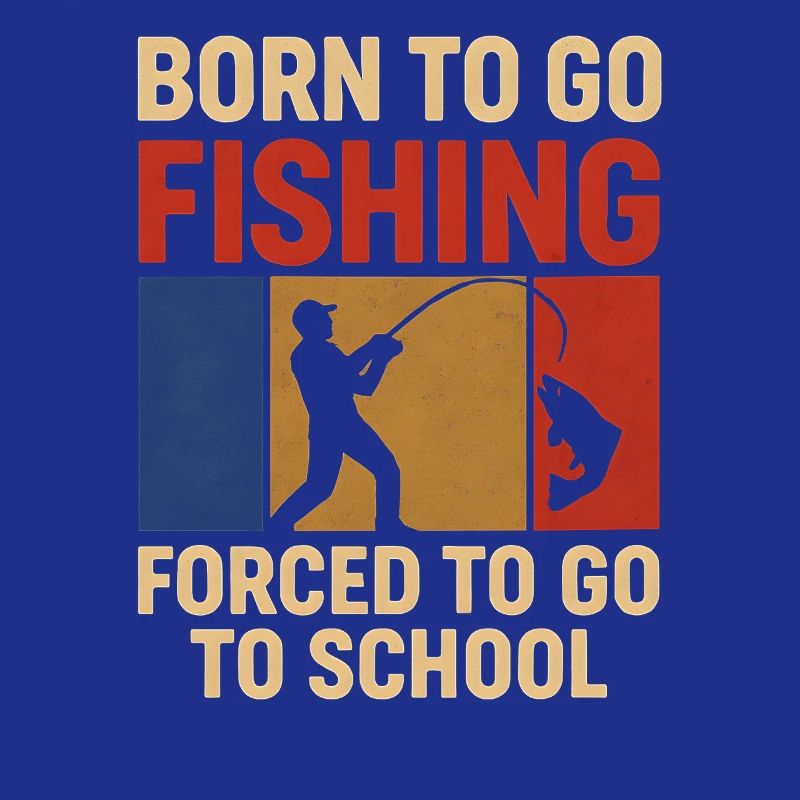 Né pour aller pêcher, forcé d’aller à l’école Pêcheur