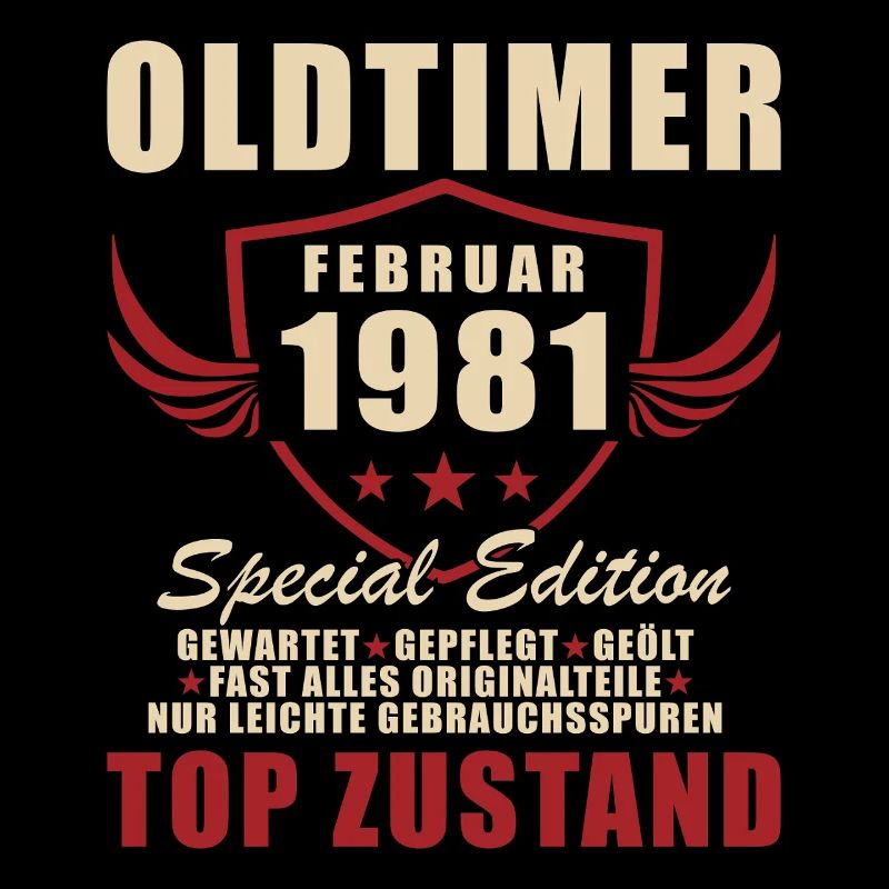 Février 1981 Anniversaire Oldtimer 1981