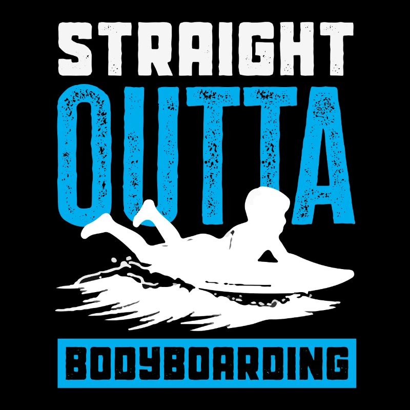 Surfeur Surfeur Bodyboarder