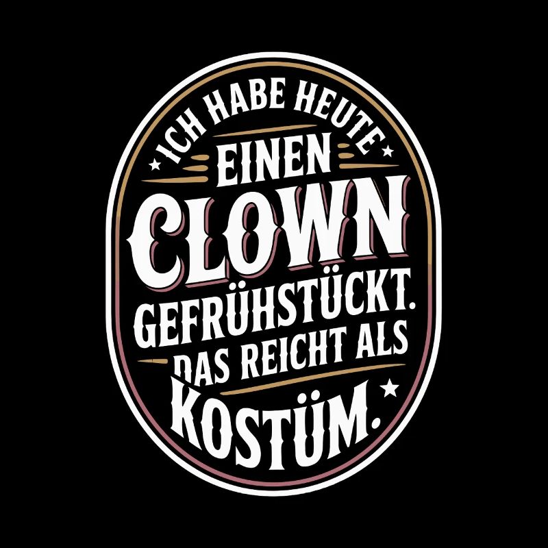 Remplacement du costume de clown du Petit-déjeuner de Clown Carnival