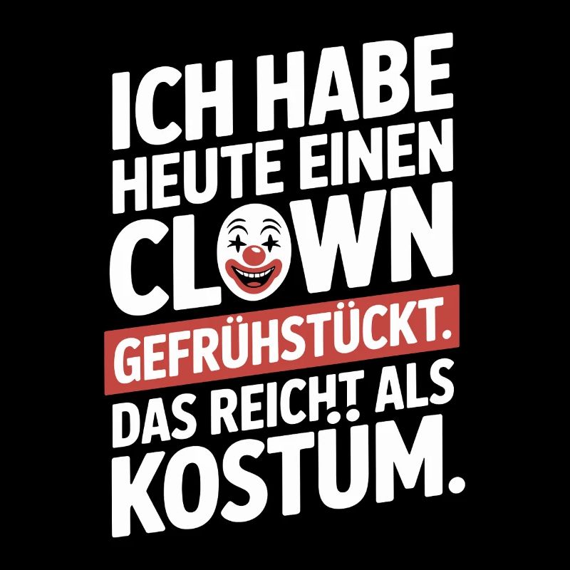 Clown Breakfast Carnival Clown Costume Replacement