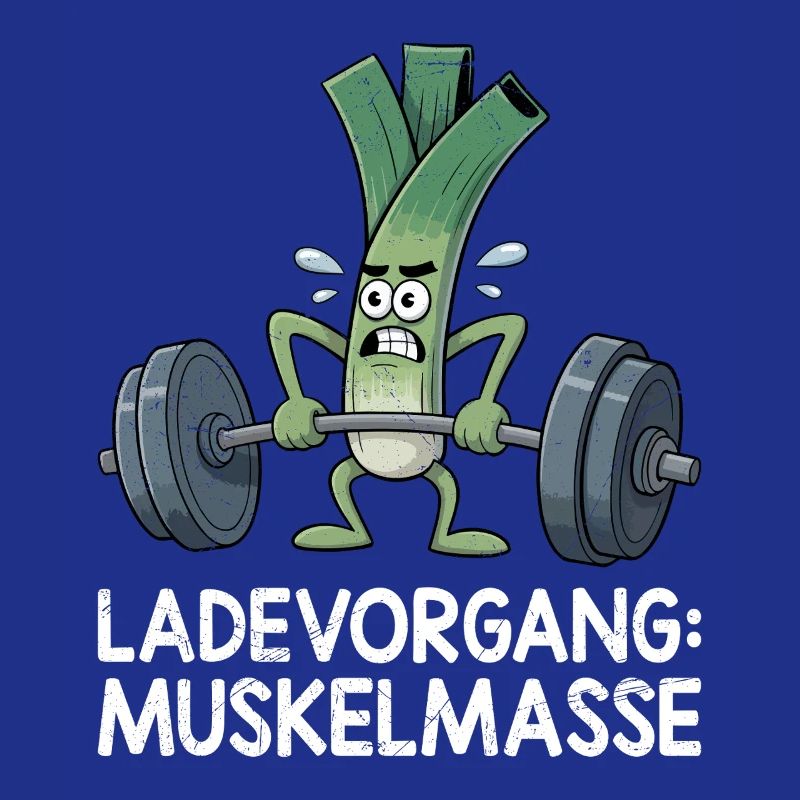 Weightlifter LOADING MUSCLE MASS Funny