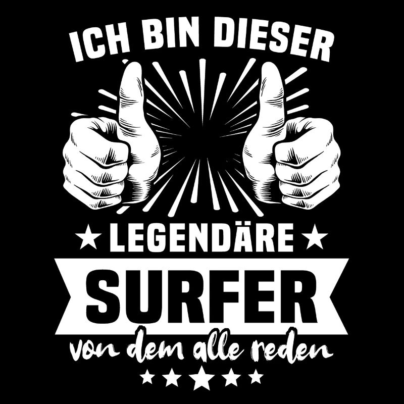 Légende du surfeur
