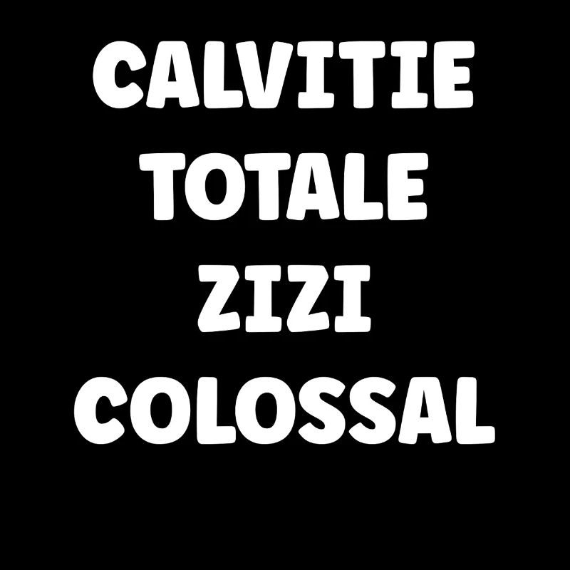 Totale Glatze Zizi kolossal