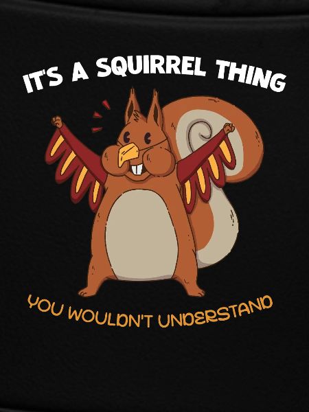 Winged Squirrel Saying