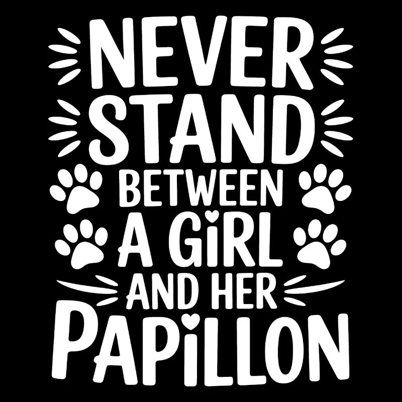 Papillon Sprüche Hunde Lustiges Papillon Geschenk 
