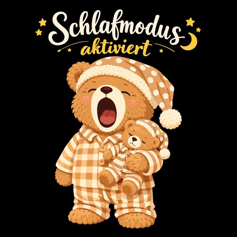 Sleep Shirt Sleeping Pajamas Teddy Bear Sleep Mode