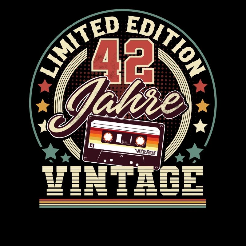 Cassette vintage pour le 42e anniversaire