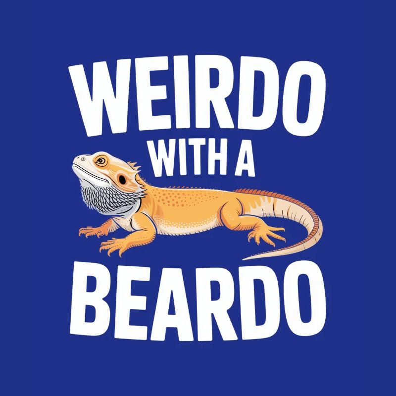 Beardo Lizard Caption Tee