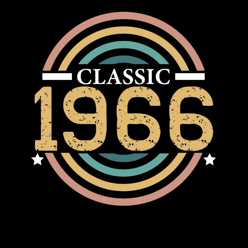 Classique 1966 Anniversaire 60 ans Année Naissance