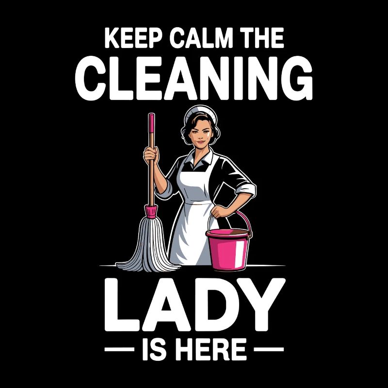 Cleaning Lady Haushalt Profi Humor