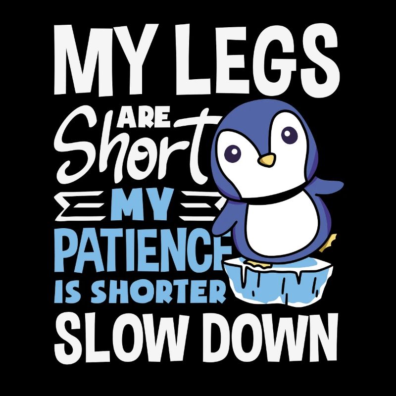 Wait for me, I've got little legs