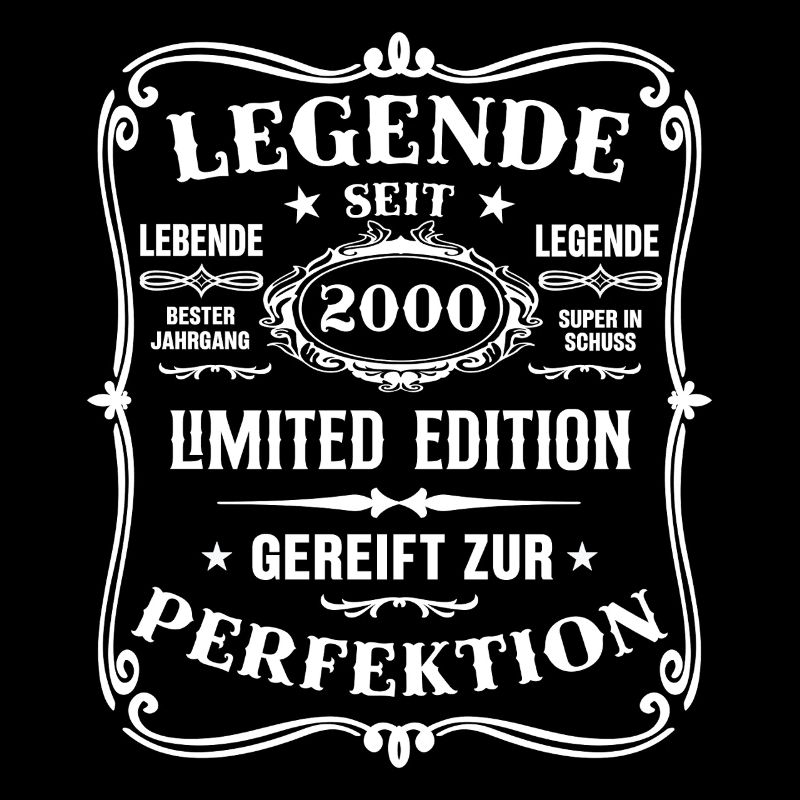Légende depuis 2000 Né en 2000 Anniversaire 2000