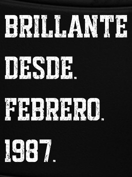 Birthday: February 1987