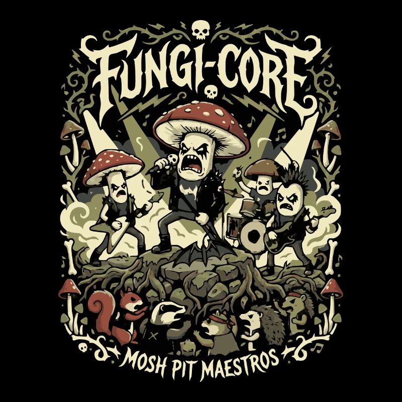 Fungi Core Mosh Pit Maestros Pilz Metal