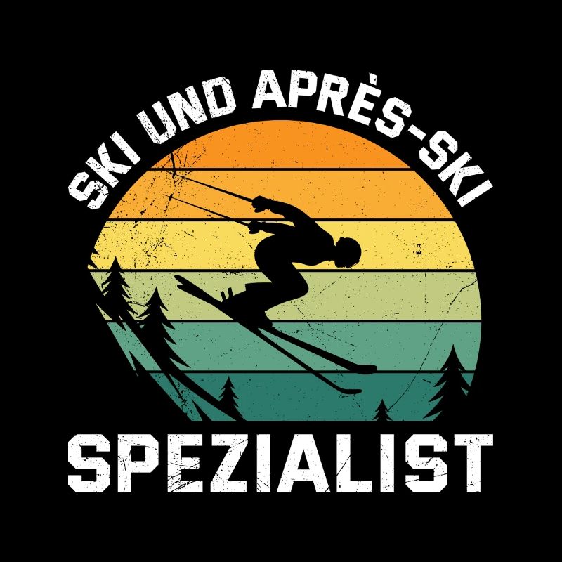 Skiing SKI APRÈS-SKI SPECIALIST FUNNY