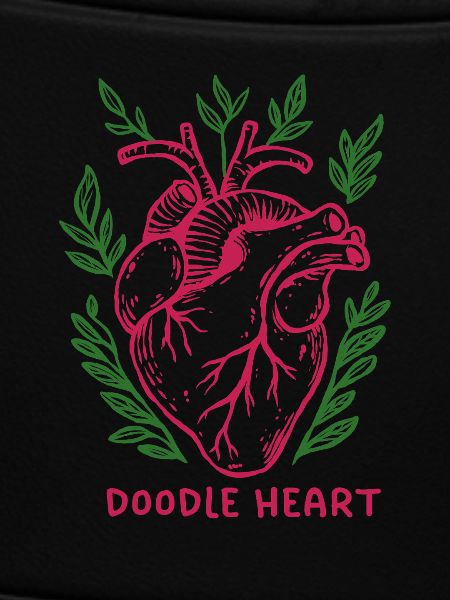 Doodle Heart Doodle Drawing