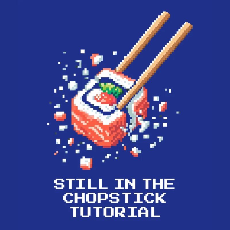 Noch im Stäbchen-Tutorial | Sushi Anfänger