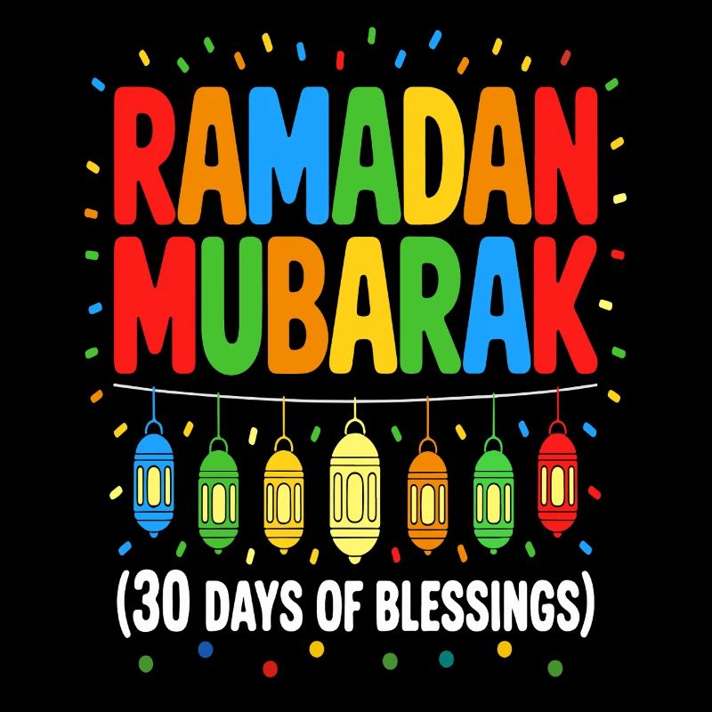 Lanterne de Ramadan Mubarak Heureux Ramadan Mubarak Boys