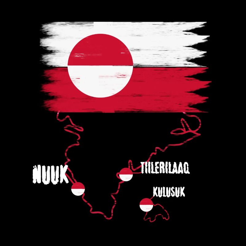 Nuuk du drapeau du Groenland