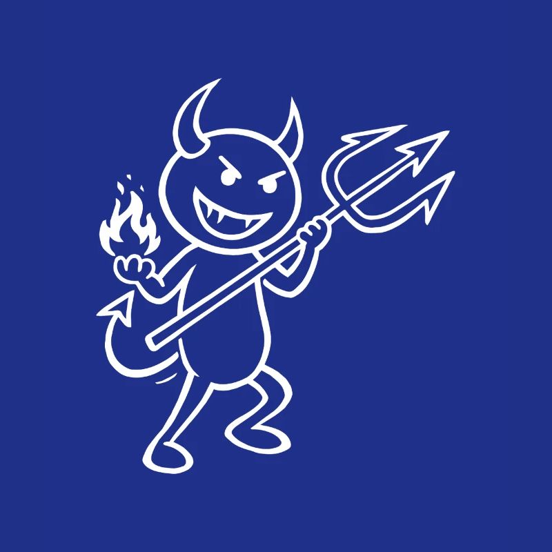 Devilish Flames - Devil with Flames