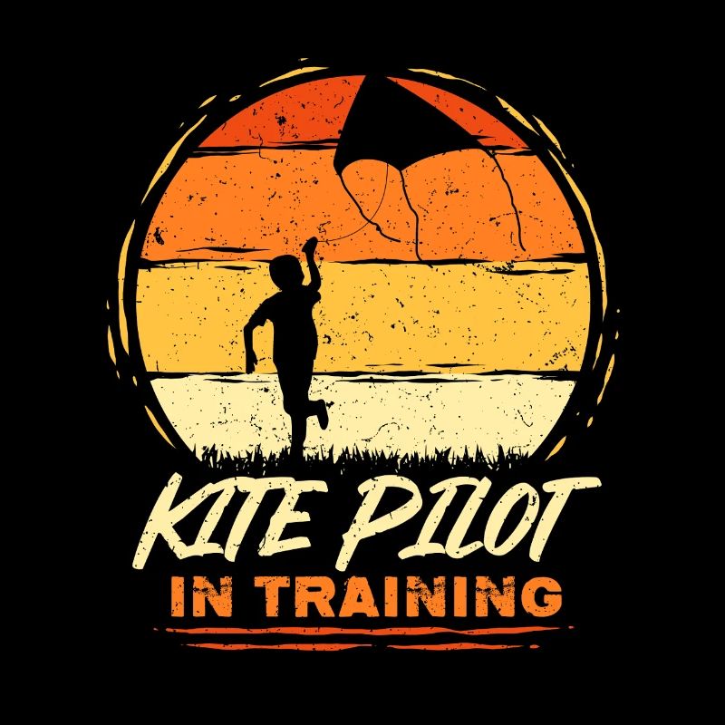 Kite Kite Flying Kite Pilot In Training