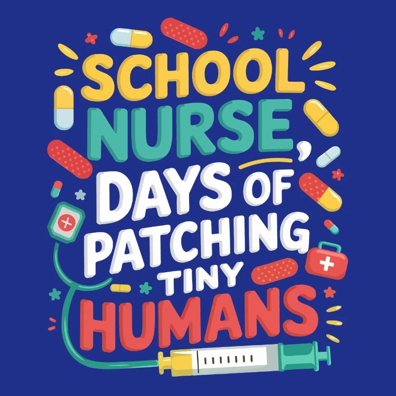 Minis patchwork d’infirmière scolaire