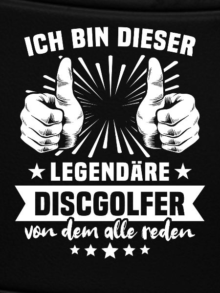 Disc golfer legend