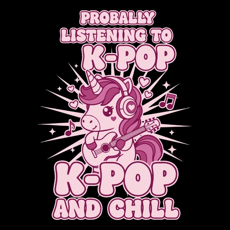 Wahrscheinlich höre ich K-Pop und Chill Unicorn