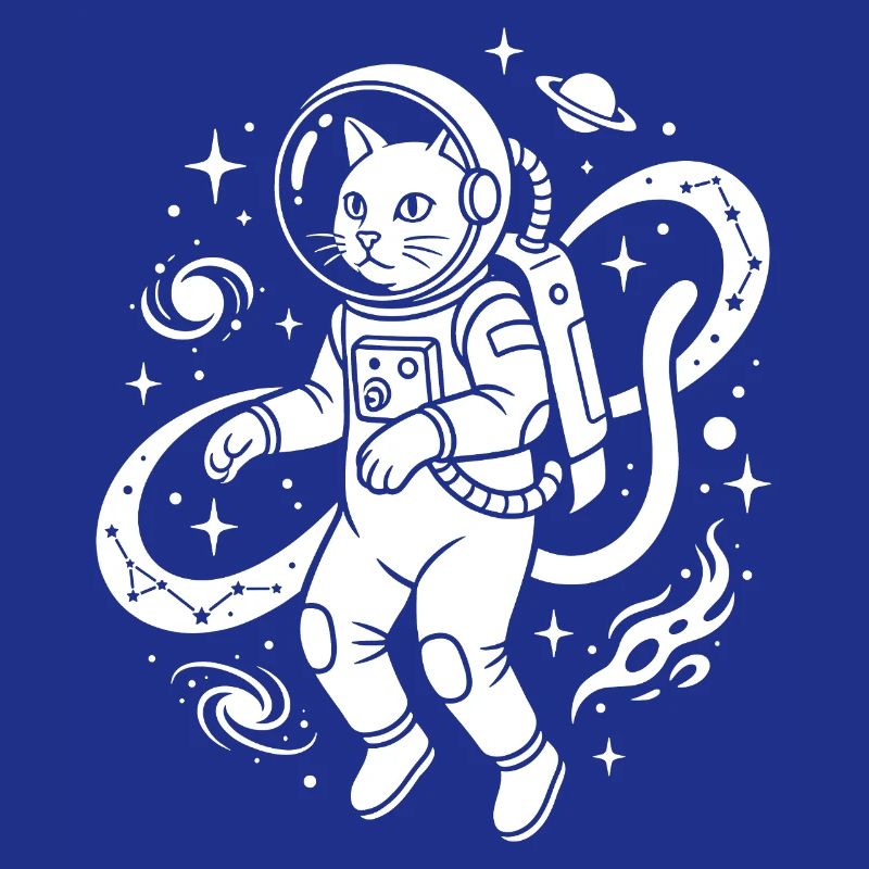 Kitty exploratrice spatiale