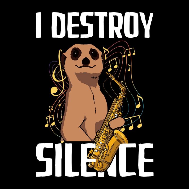 I destroy silence Saxophone Saxophone Player