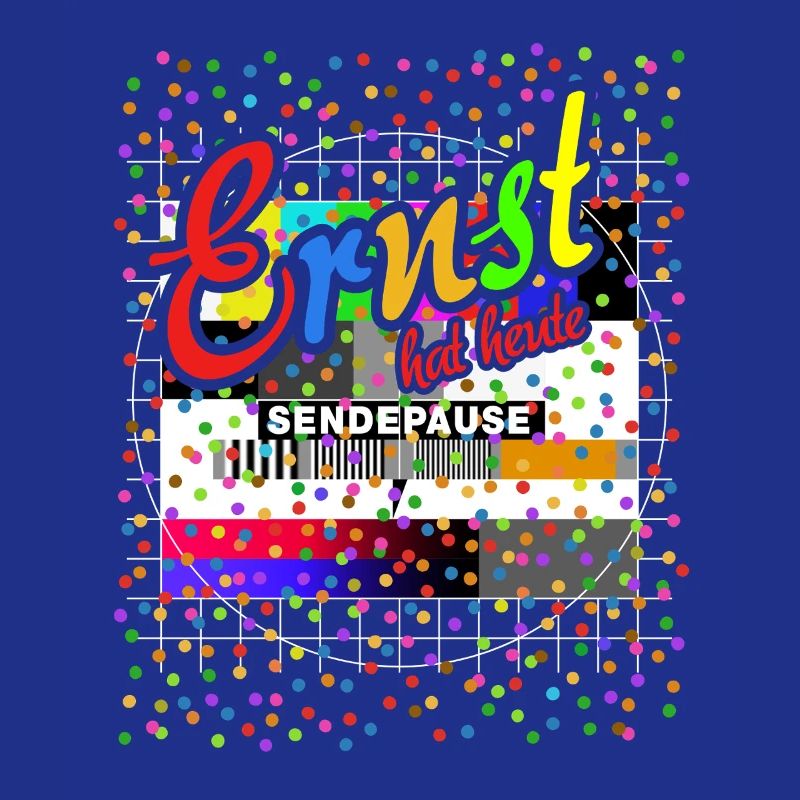 Ernst hat heute Sendepause | Testbild Kostüm