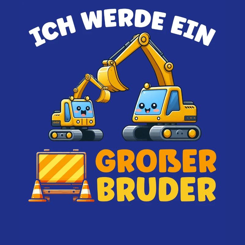 Ich Werde Ein Großer Bruder Bagger Geschwister