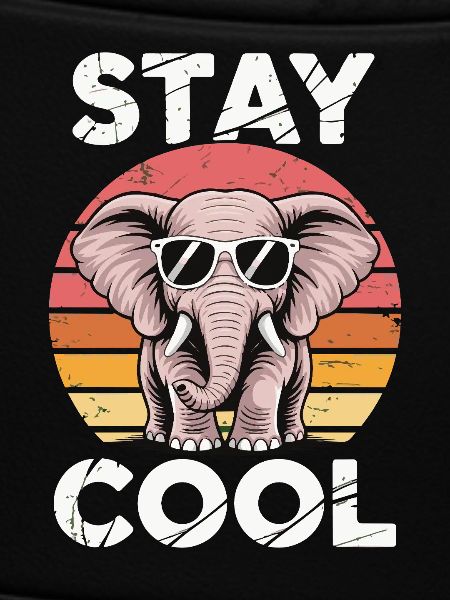 Stay Cool Elefant - Kinder Retro