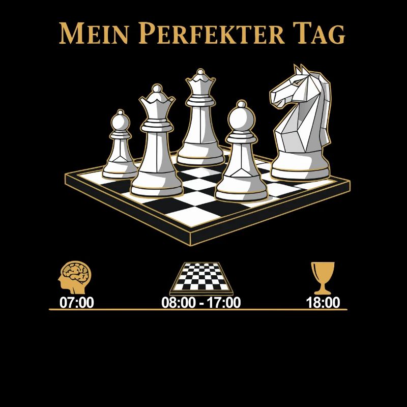Perfekter Tag Schach