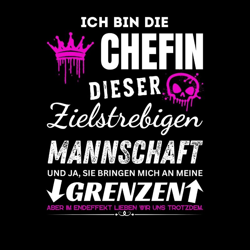Chefin Zielstrebigen Mannschaft Chefin Geschenke