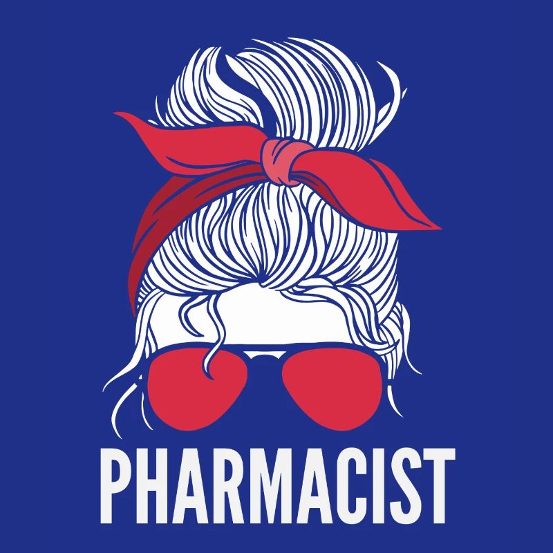 Messy Bun Pharmacist Pharmacist