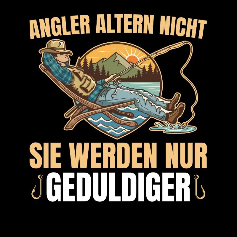 Angler Altern Nicht Fischerei