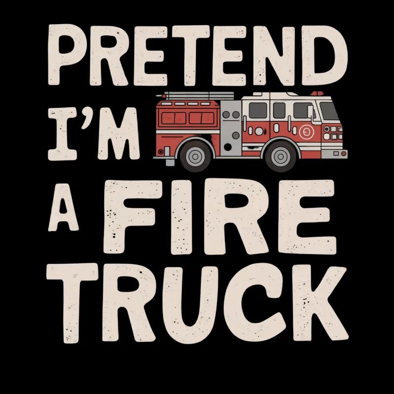 Fais comme si j’étais un camion de pompiers