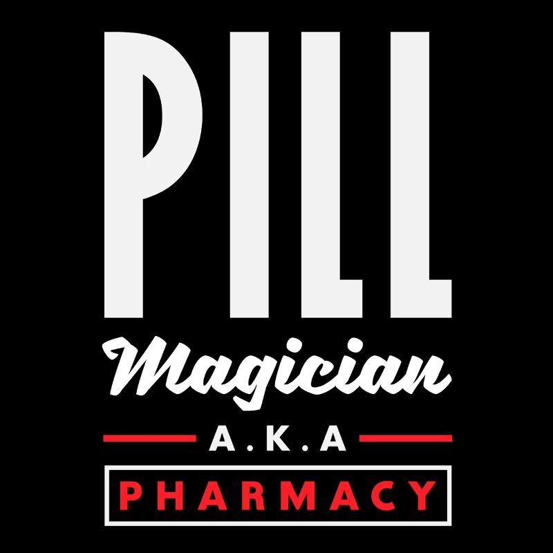 Pill magician, pharmacist, pharmacy technician